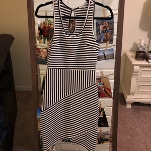 Charlotte Russe Striped Wrap Dress